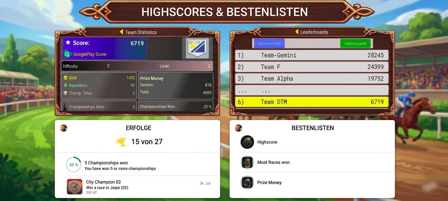 HorseRace Manager 2 screenshot
